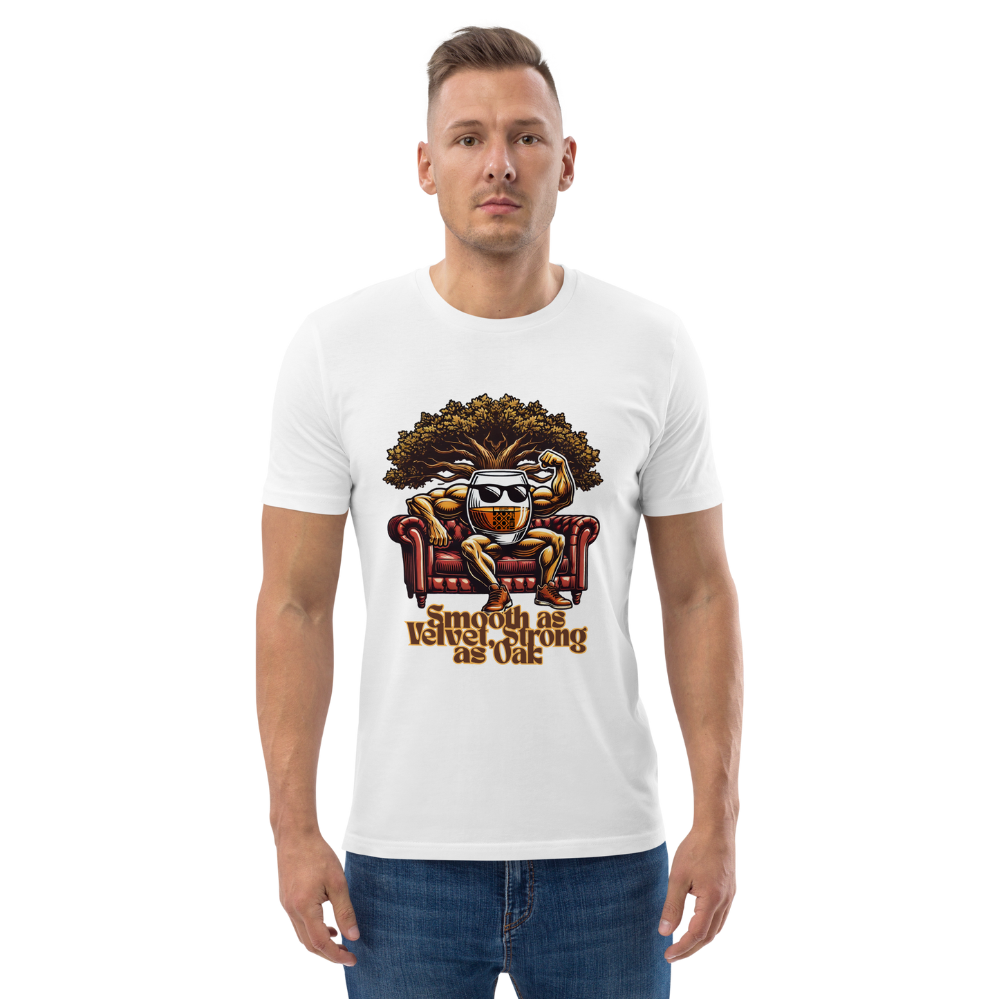 Cellar 8T Whisky - Smooth - Unisex Organic Cotton T-Shirt image 21