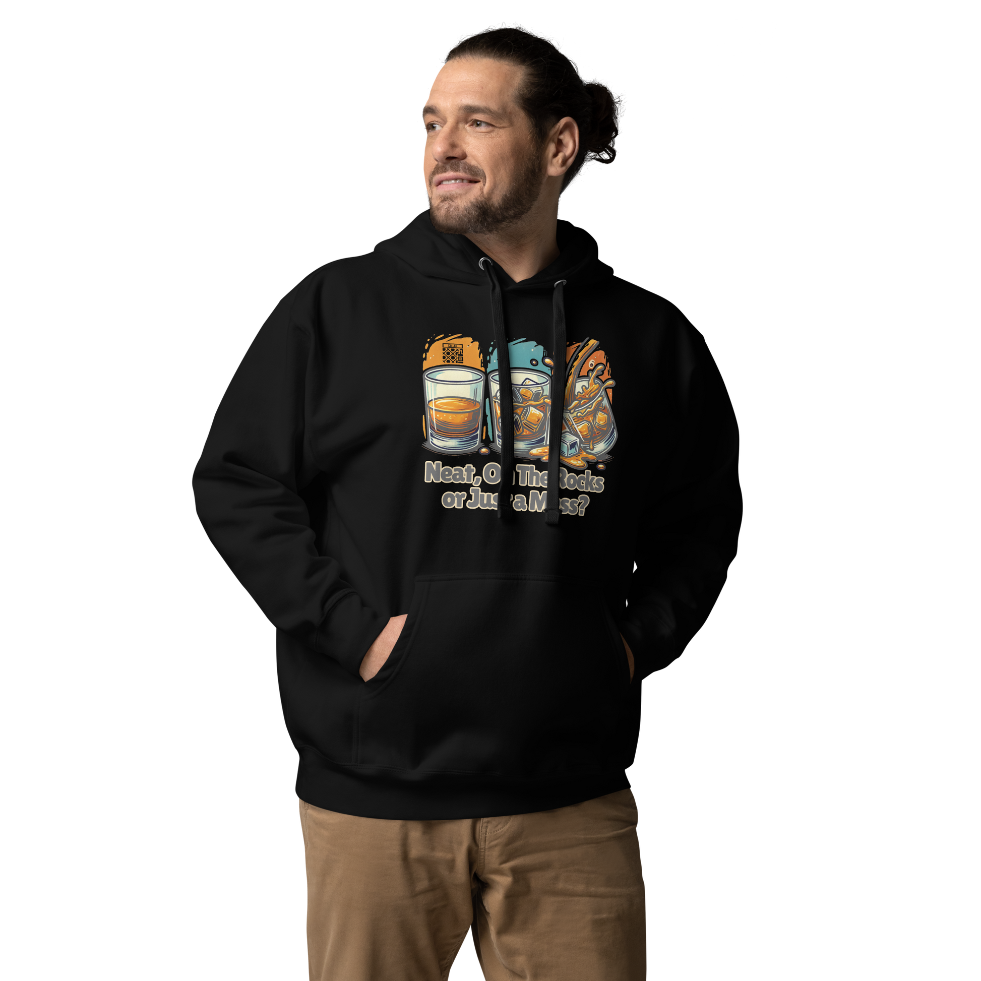 Cellar 8T Whisky - Neat Unisex Hoodie image 15