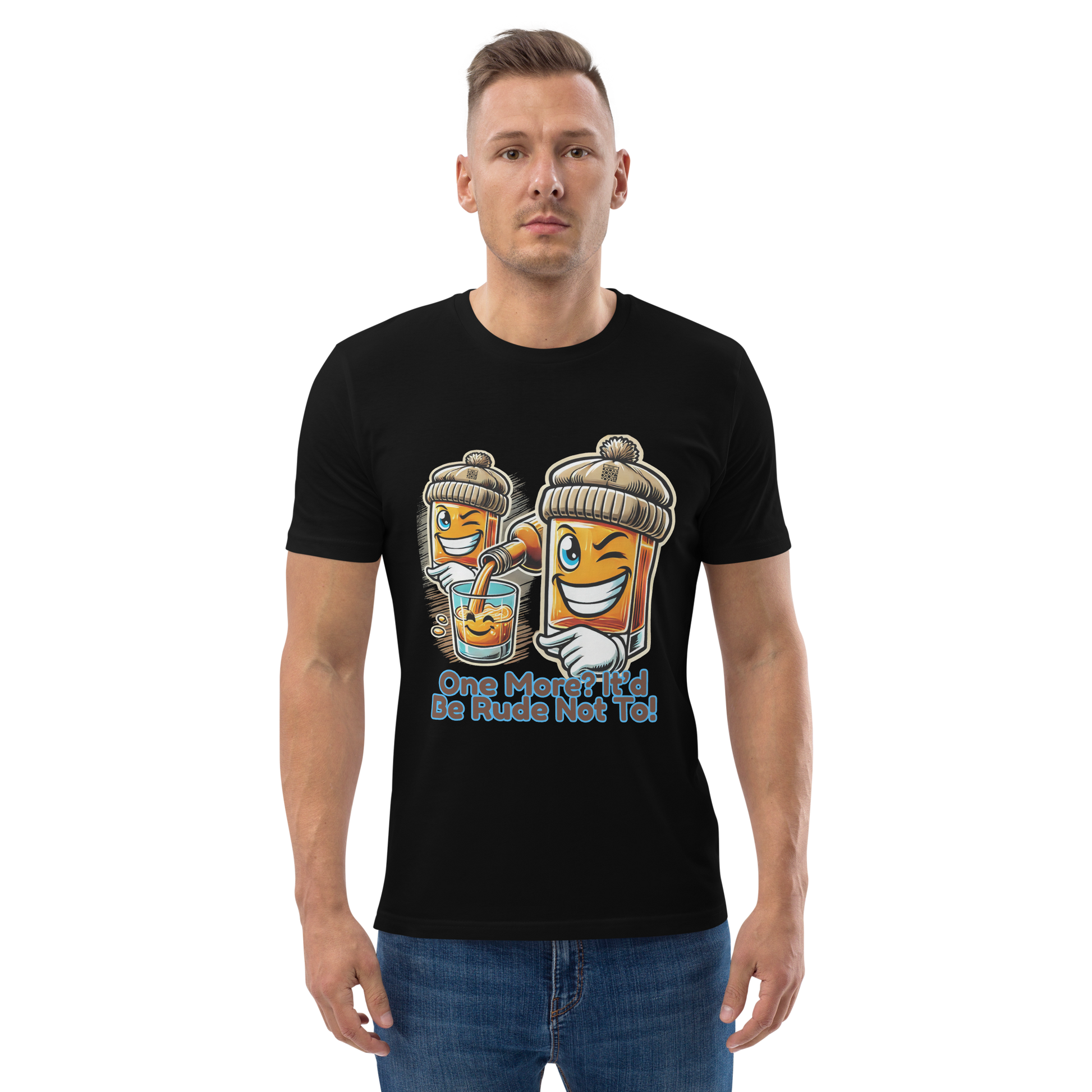 Cellar 8T Whisky - One More - Unisex Organic Cotton T-Shirt image 6