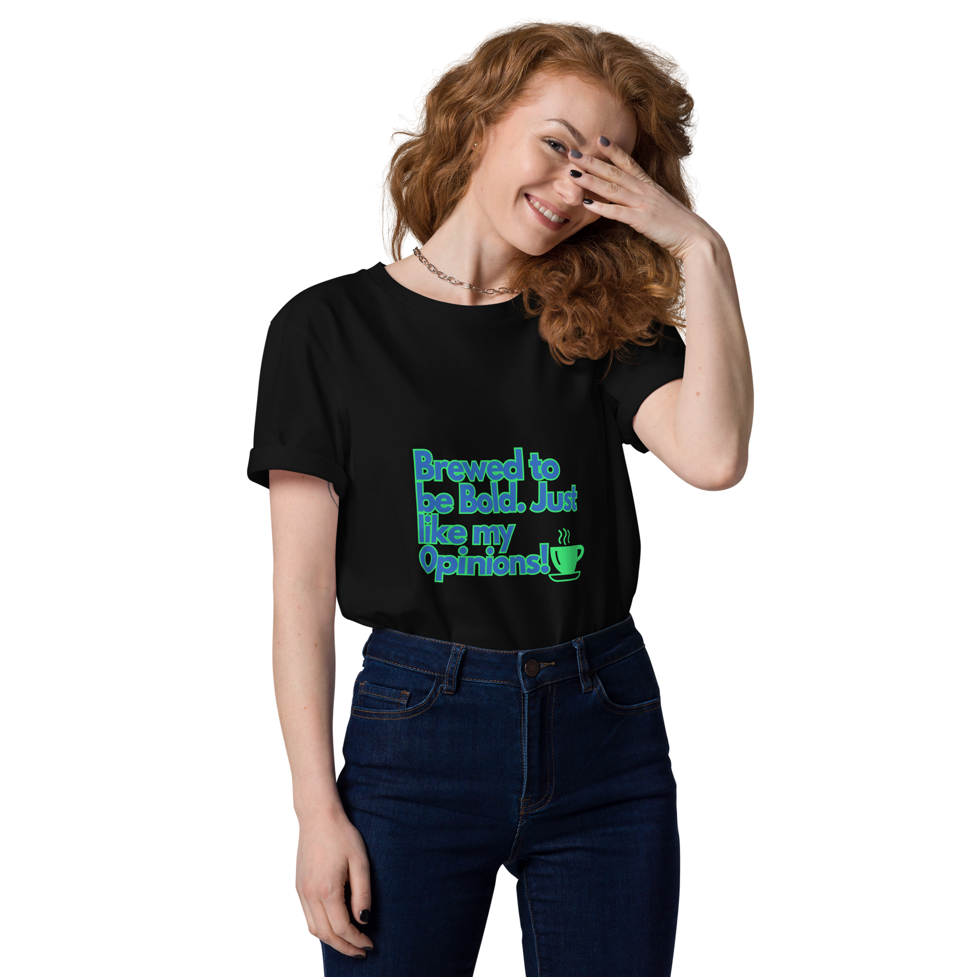 Cellar 8T Coffee - Brewed - Unisex Organic Cotton T-Shirt image 19