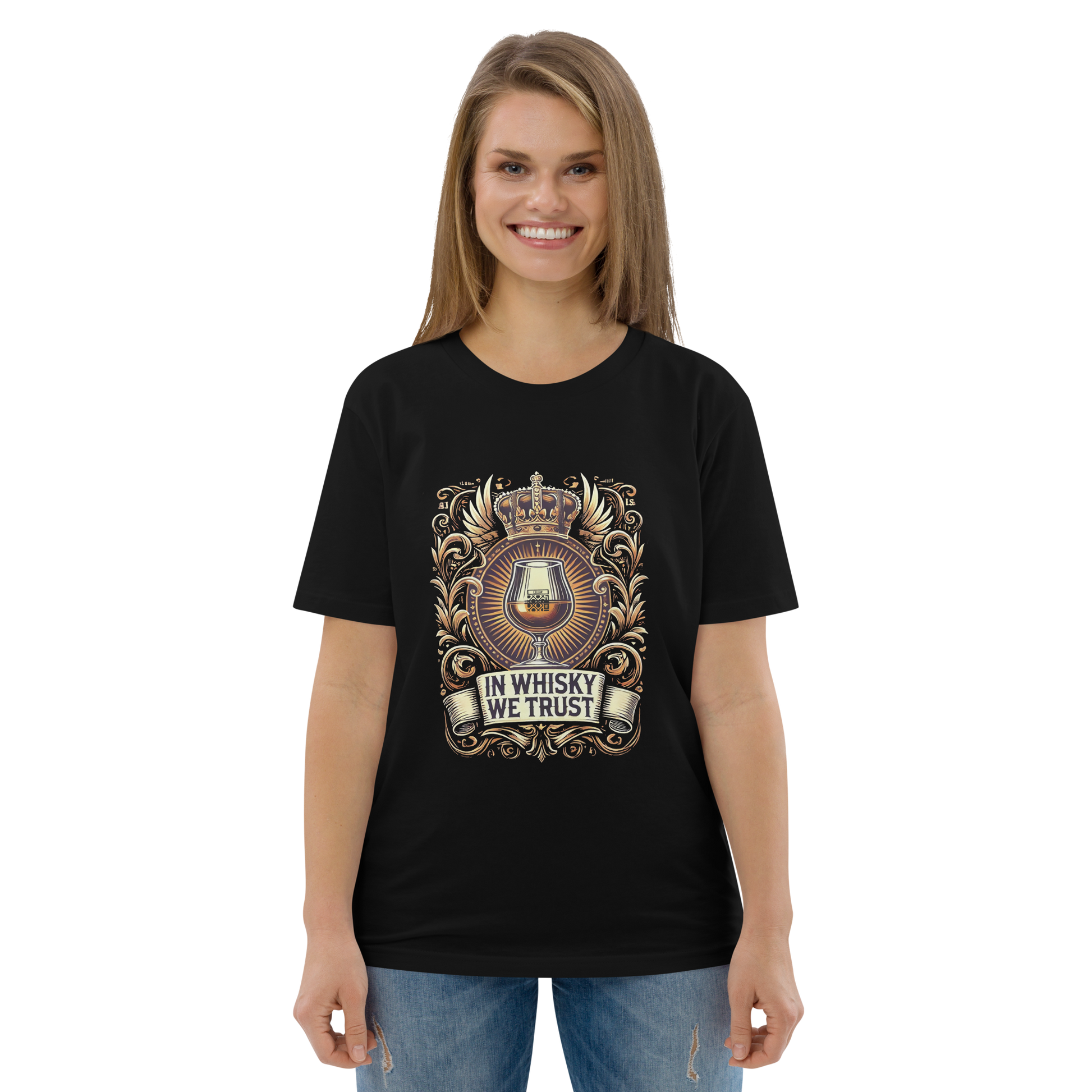 Cellar 8T Whisky - Trust - Unisex Organic Cotton T-Shirt image 15