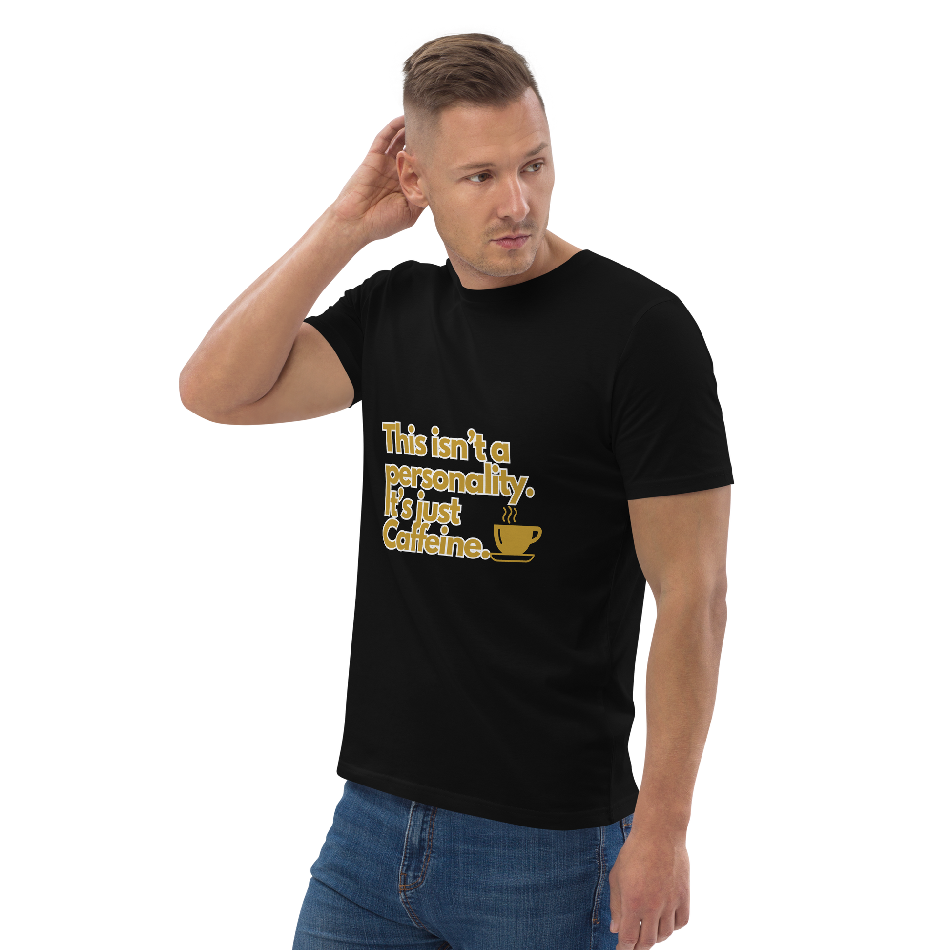 Cellar 8T Coffee - Personality - Unisex Organic Cotton T-Shirt image 1