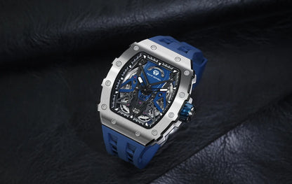 TSAR BOMBA – Carbon Fiber Automatic Men’s Watch (Model TB-8207)