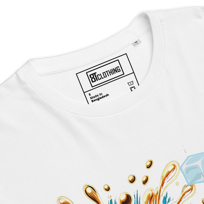 Cellar 8T Whisky - Sip Happens - Unisex Organic Cotton T-Shirt image 32