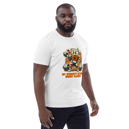 Cellar 8T Whisky - Workout - Unisex Organic Cotton T-Shirt image 19