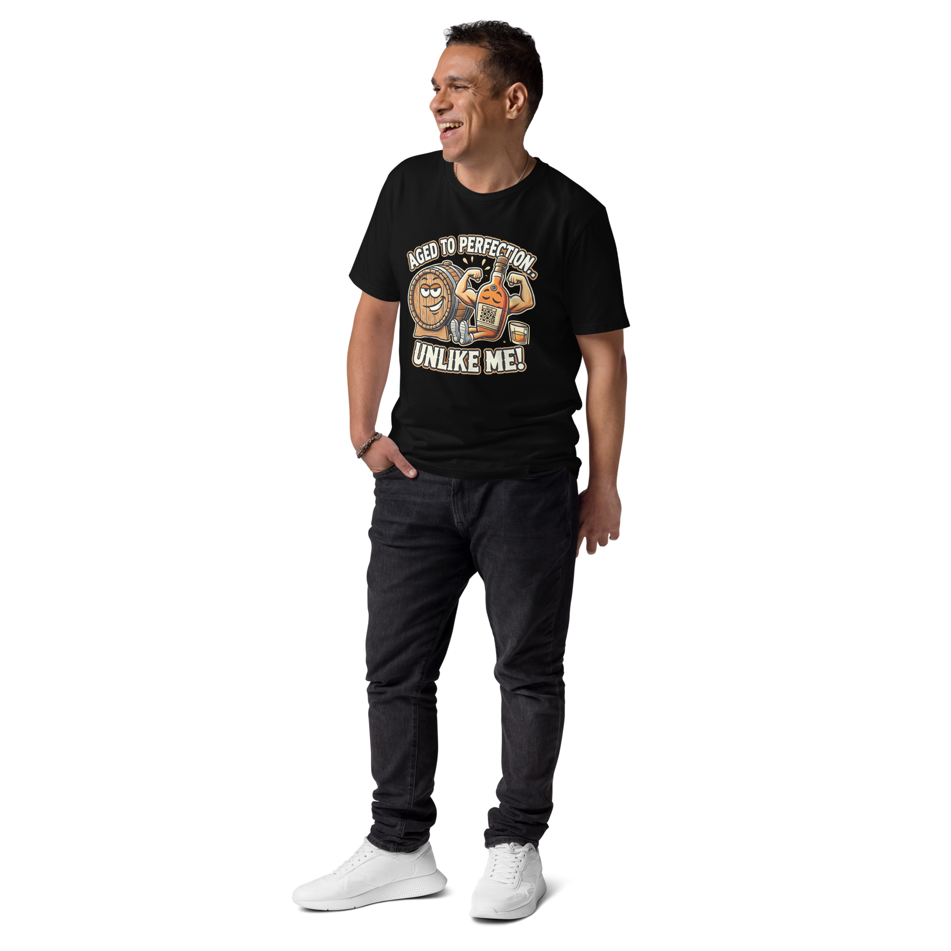Cellar 8T Whisky - Aged - Unisex Organic Cotton T-Shirt image 5