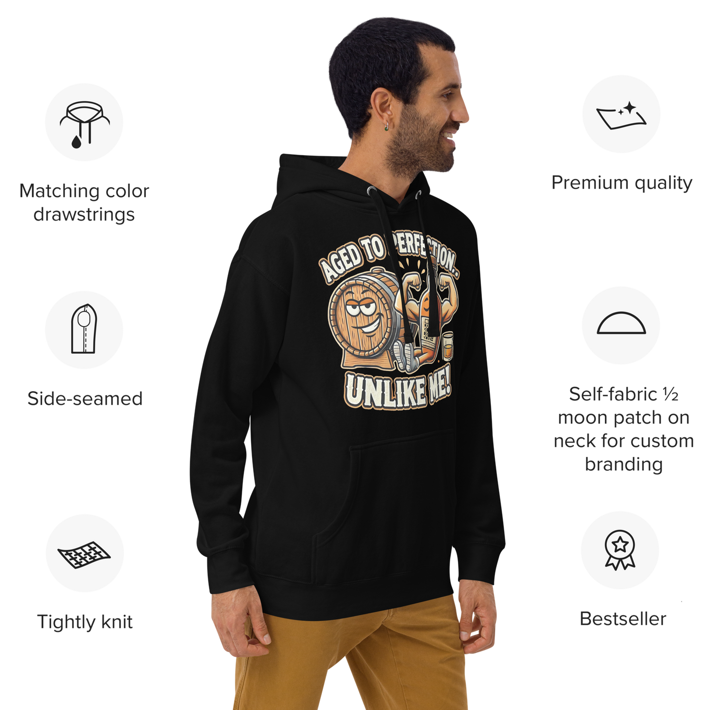 Cellar 8T Whisky - Aged Unisex Hoodie image 16