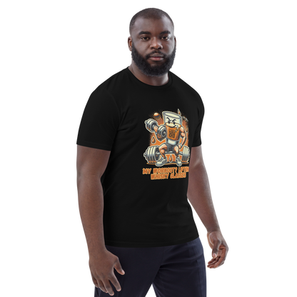 Cellar 8T Whisky - Workout - Unisex Organic Cotton T-Shirt image 8