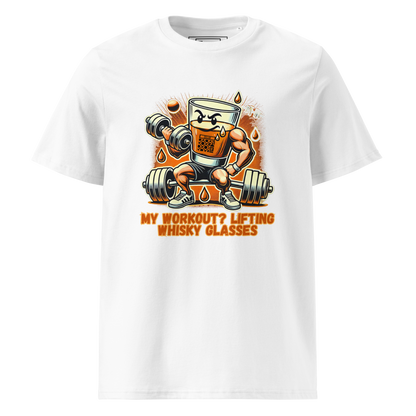 Cellar 8T Whisky - Workout - Unisex Organic Cotton T-Shirt image 28