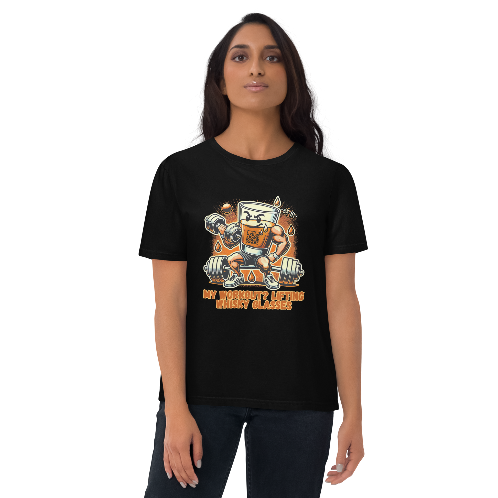 Cellar 8T Whisky - Workout - Unisex Organic Cotton T-Shirt image 20
