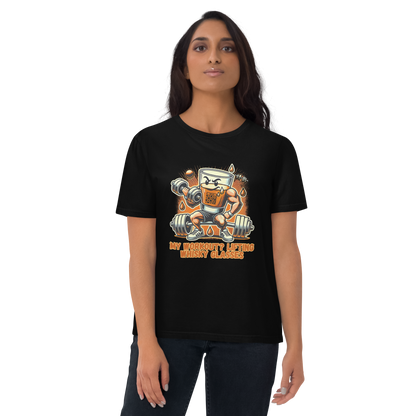 Cellar 8T Whisky - Workout - Unisex Organic Cotton T-Shirt image 20