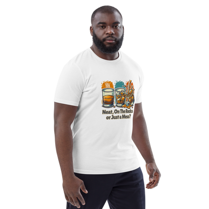 Cellar 8T Whisky - Neat - Unisex Organic Cotton T-Shirt image 2