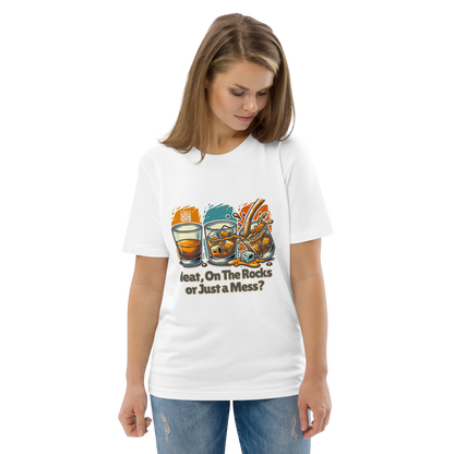 Cellar 8T Whisky - Neat - Unisex Organic Cotton T-Shirt image 7