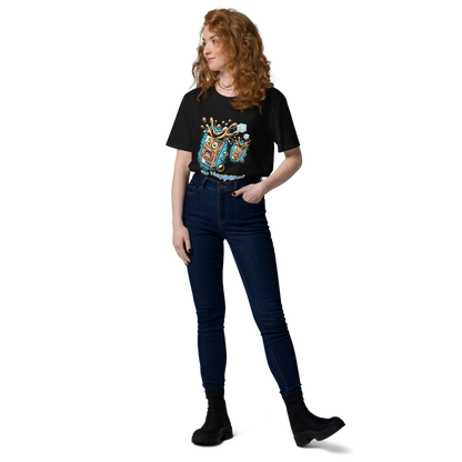 Cellar 8T Whisky - Sip Happens - Unisex Organic Cotton T-Shirt image 23