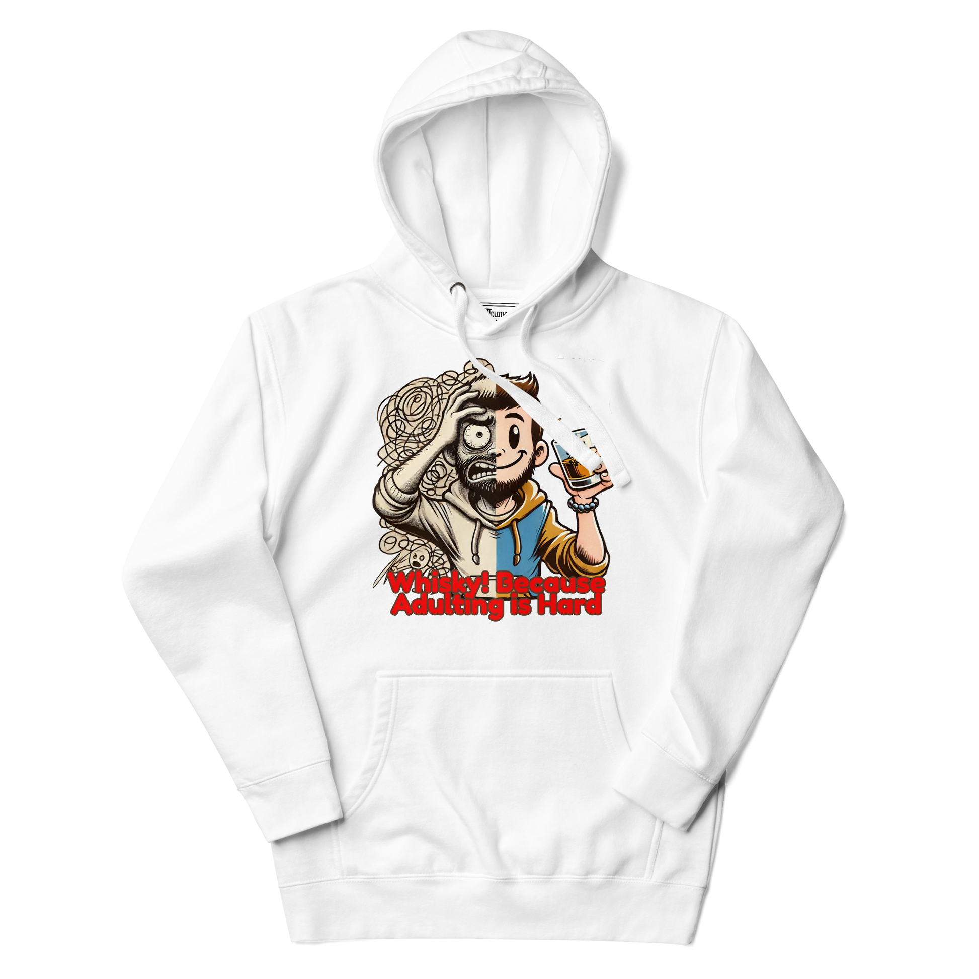 Cellar 8T Whisky - Adulting -  Unisex Hoodie image 32