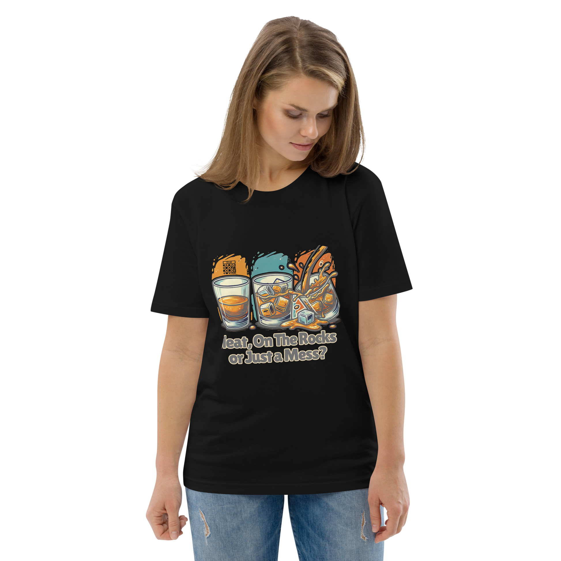 Cellar 8T Whisky - Neat - Unisex Organic Cotton T-Shirt image 1