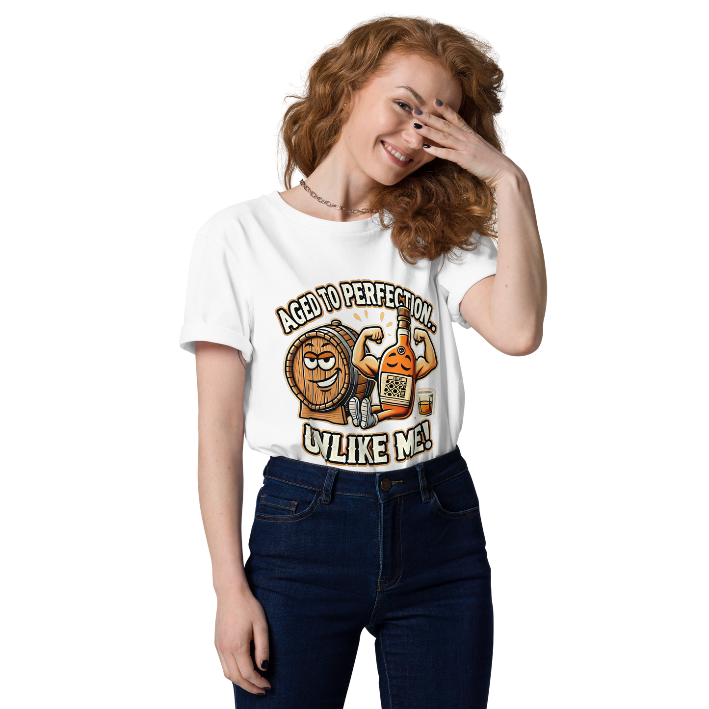 Cellar 8T Whisky - Aged - Unisex Organic Cotton T-Shirt image 0