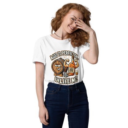 Cellar 8T Whisky - Aged - Unisex Organic Cotton T-Shirt image 0