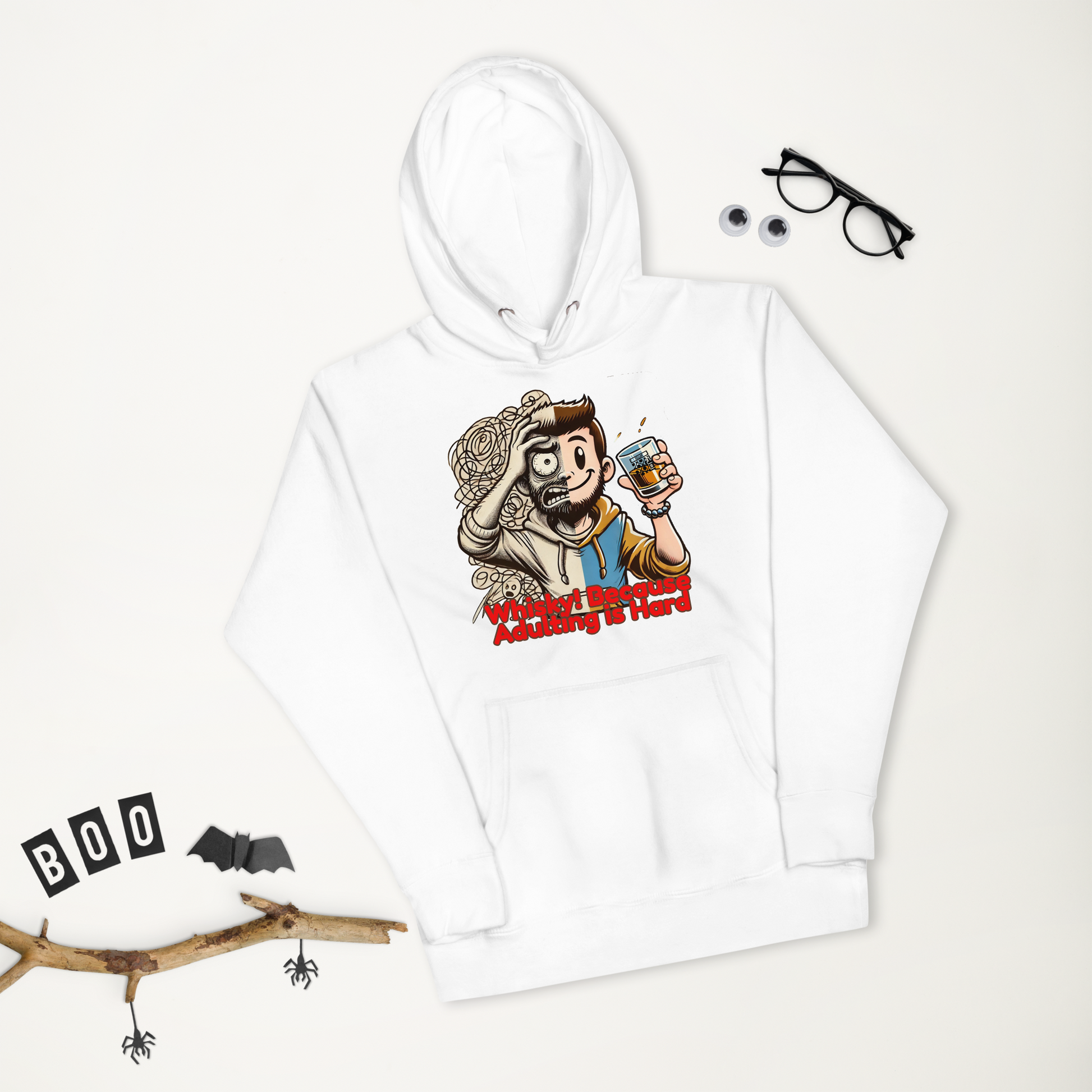 Cellar 8T Whisky - Adulting -  Unisex Hoodie image 27