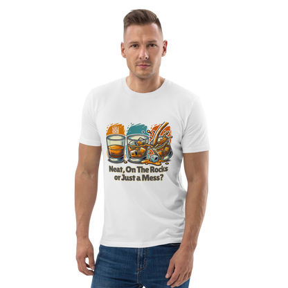 Cellar 8T Whisky - Neat - Unisex Organic Cotton T-Shirt image 7