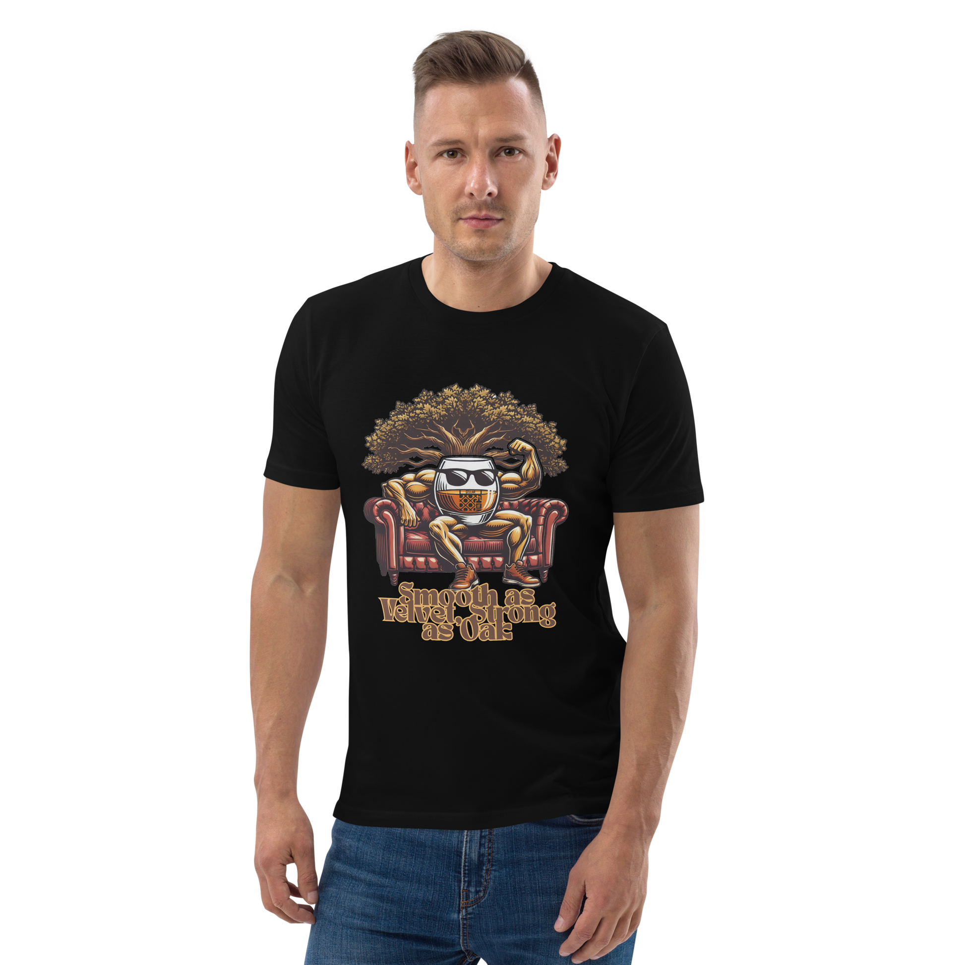 Cellar 8T Whisky - Smooth - Unisex Organic Cotton T-Shirt image 6