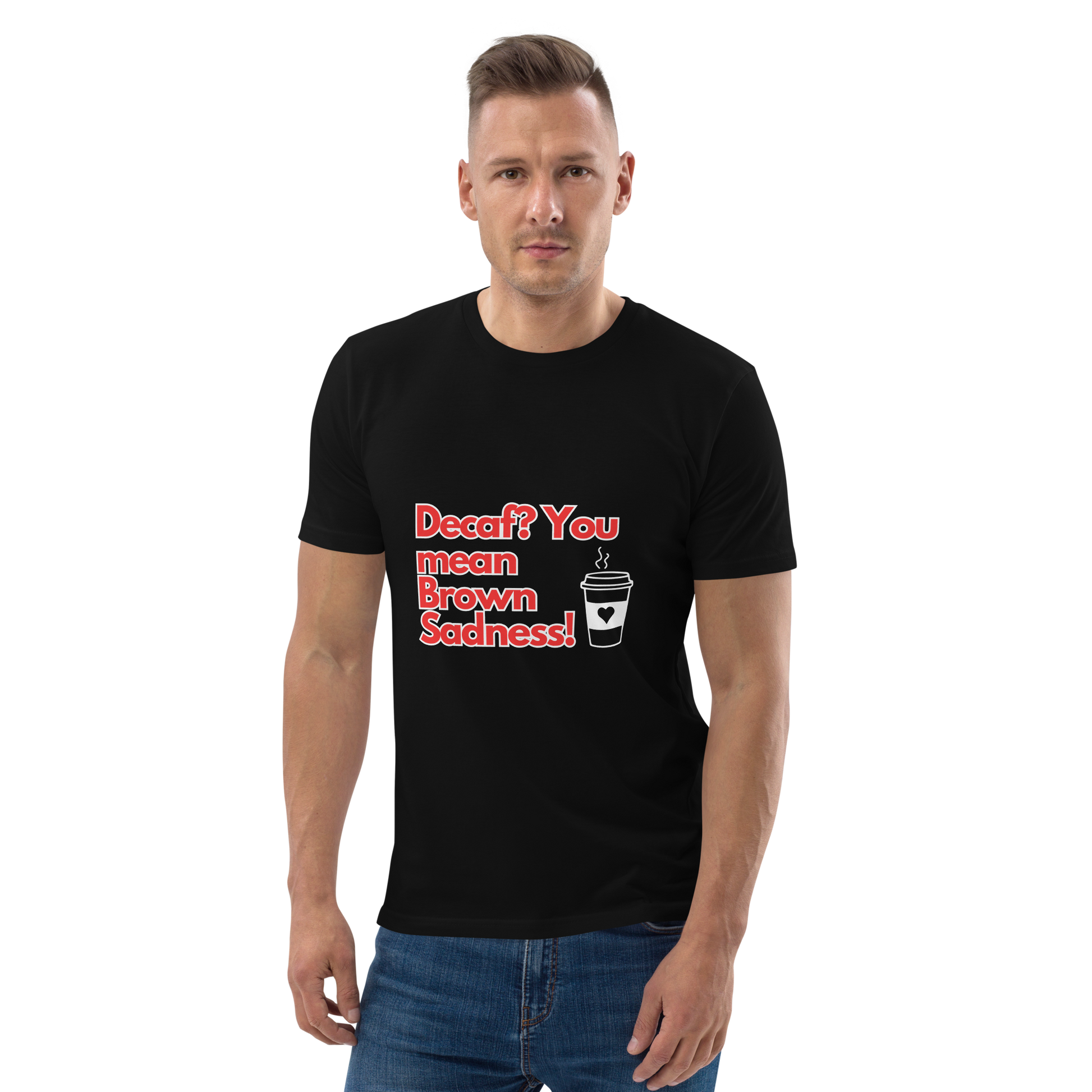 Cellar 8T Coffee - Brown Sadness - Unisex Organic Cotton T-Shirt image 20