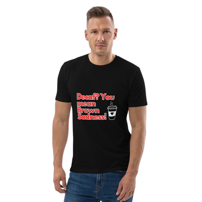 Cellar 8T Coffee - Brown Sadness - Unisex Organic Cotton T-Shirt image 20