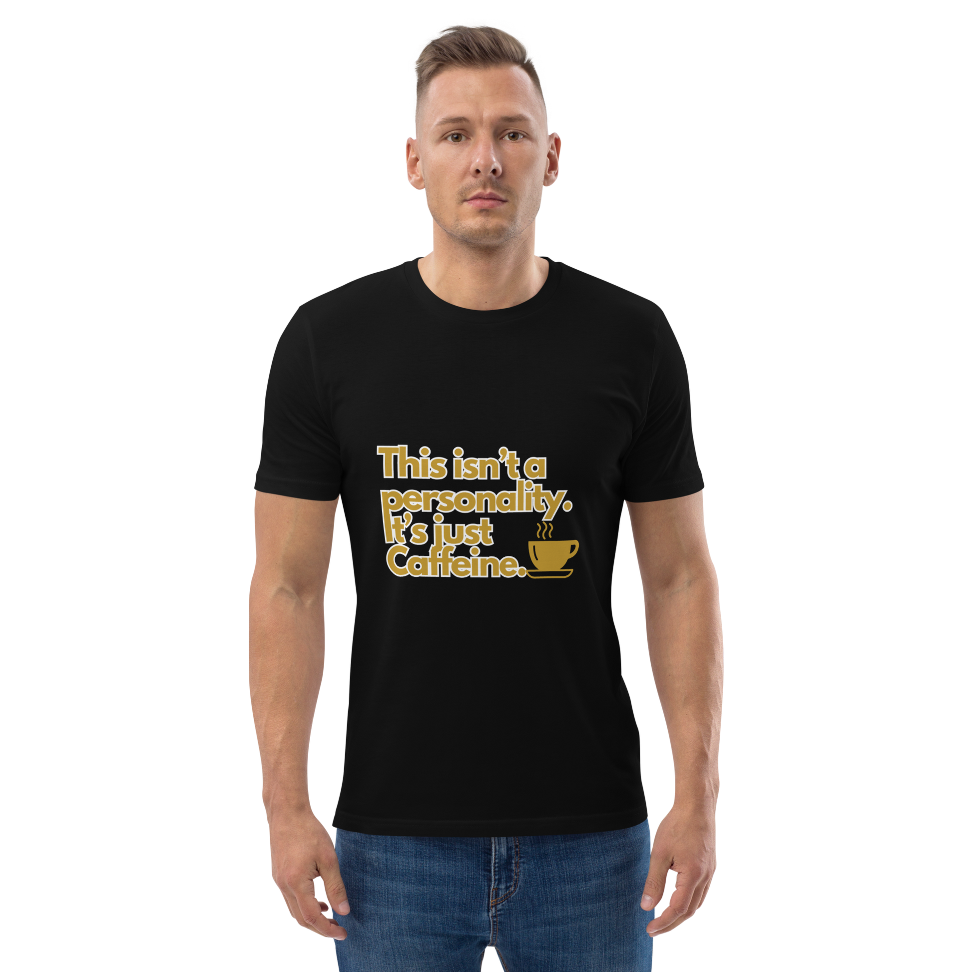 Cellar 8T Coffee - Personality - Unisex Organic Cotton T-Shirt image 0