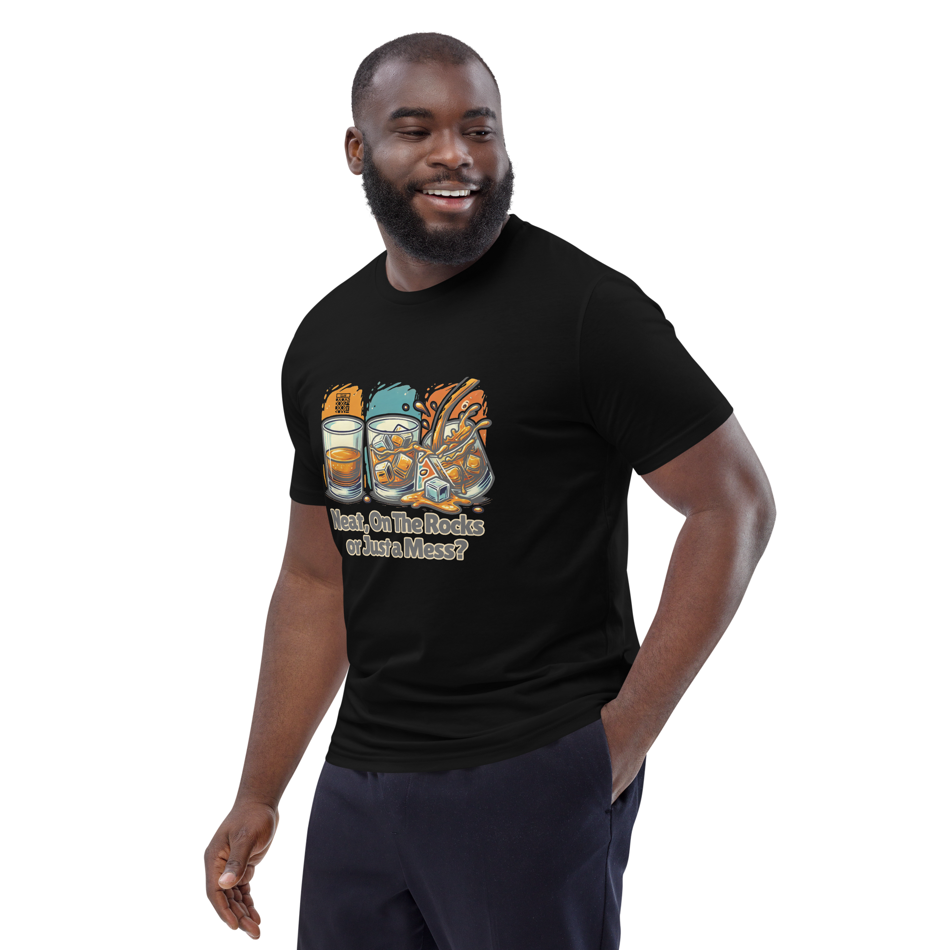Cellar 8T Whisky - Neat - Unisex Organic Cotton T-Shirt image 9