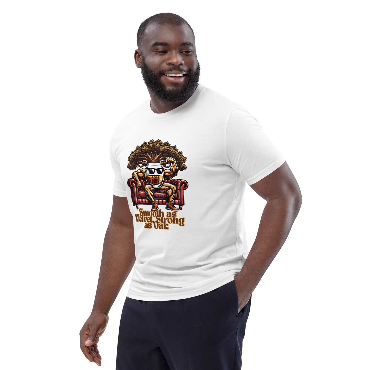 Cellar 8T Whisky - Smooth - Unisex Organic Cotton T-Shirt image 16