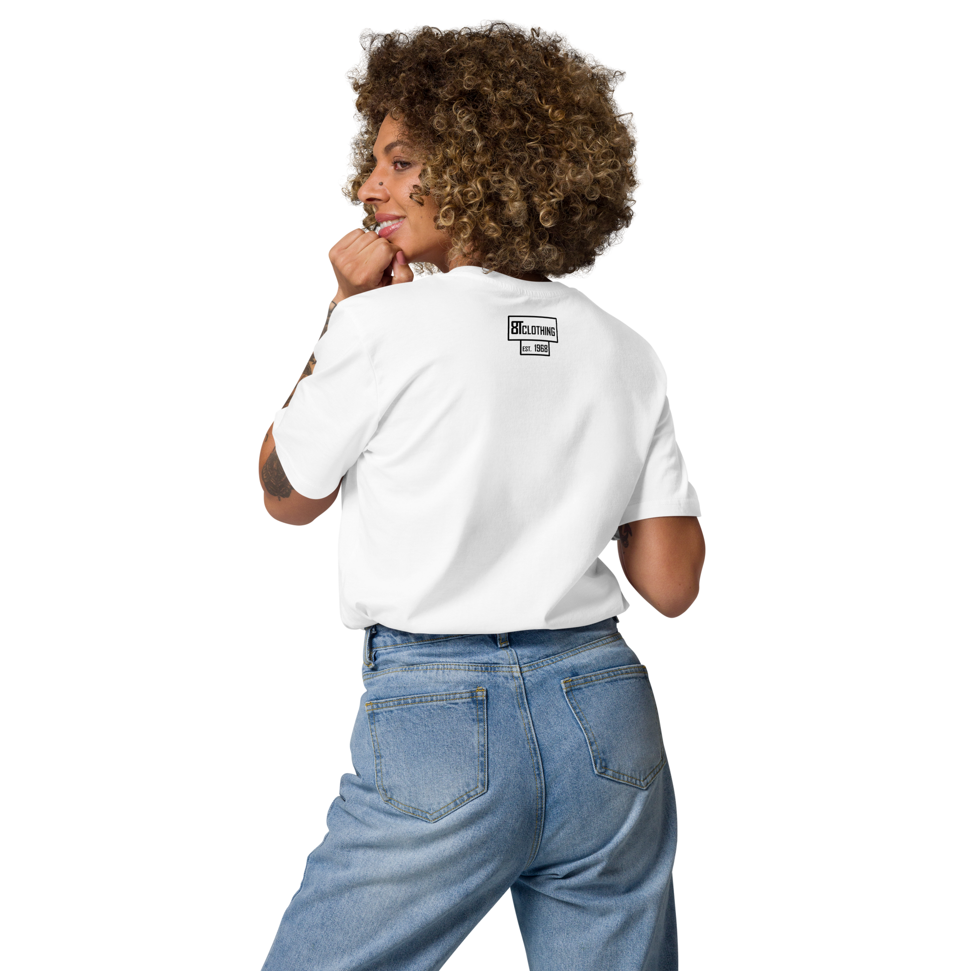 Cellar 8T Whisky - Workout - Unisex Organic Cotton T-Shirt image 3