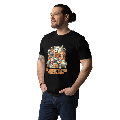Cellar 8T Whisky - Workout - Unisex Organic Cotton T-Shirt image 9