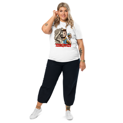 Cellar 8T Whisky - Adulting - Unisex Organic Cotton T-Shirt image 11