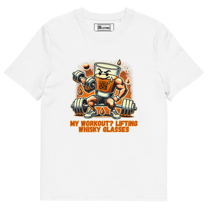 Cellar 8T Whisky - Workout - Unisex Organic Cotton T-Shirt image 33