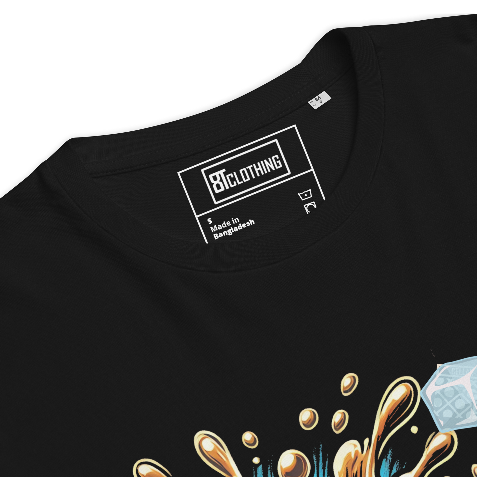 Cellar 8T Whisky - Sip Happens - Unisex Organic Cotton T-Shirt image 34