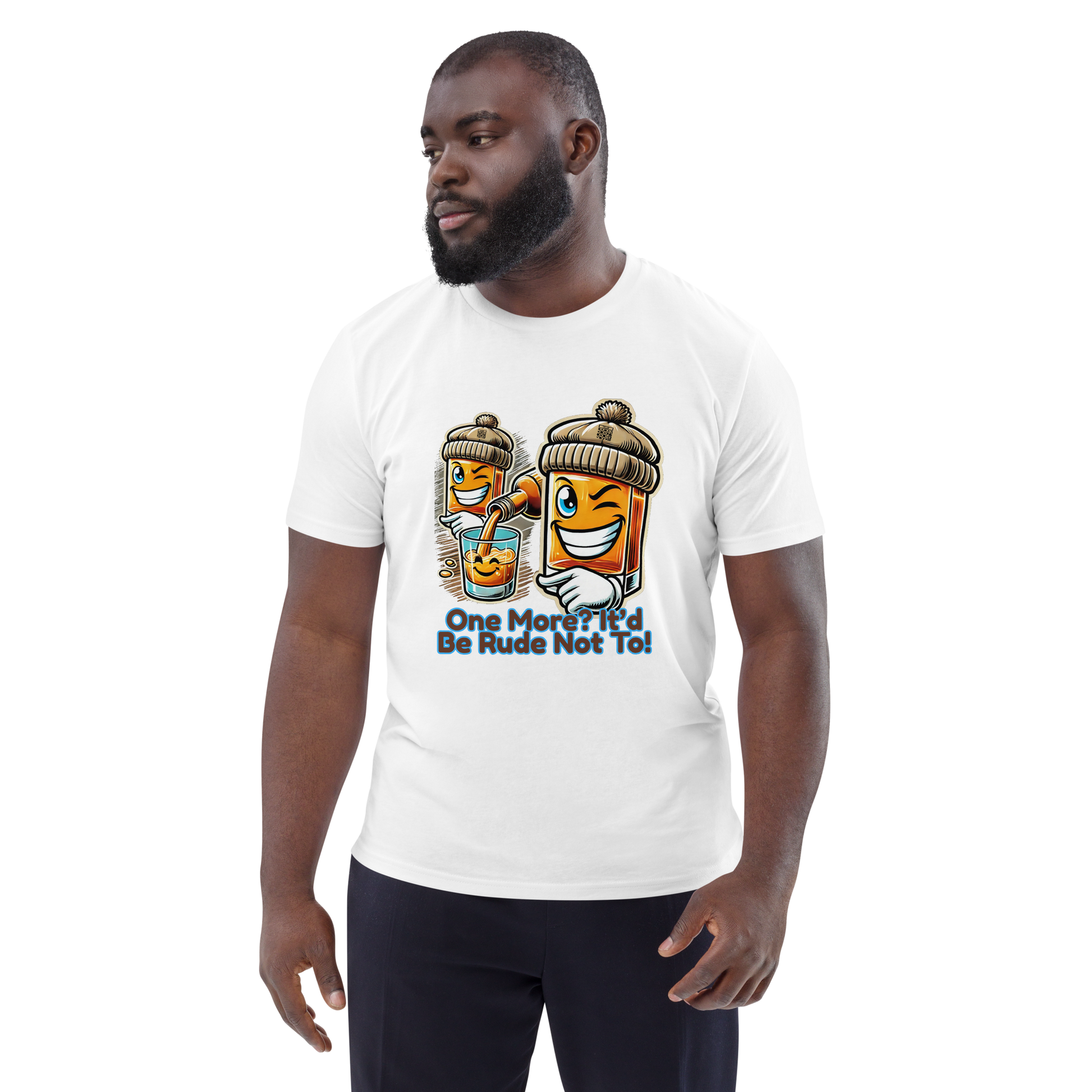 Cellar 8T Whisky - One More - Unisex Organic Cotton T-Shirt image 25