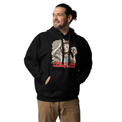Cellar 8T Whisky - Adulting - Unisex Hoodie image 0
