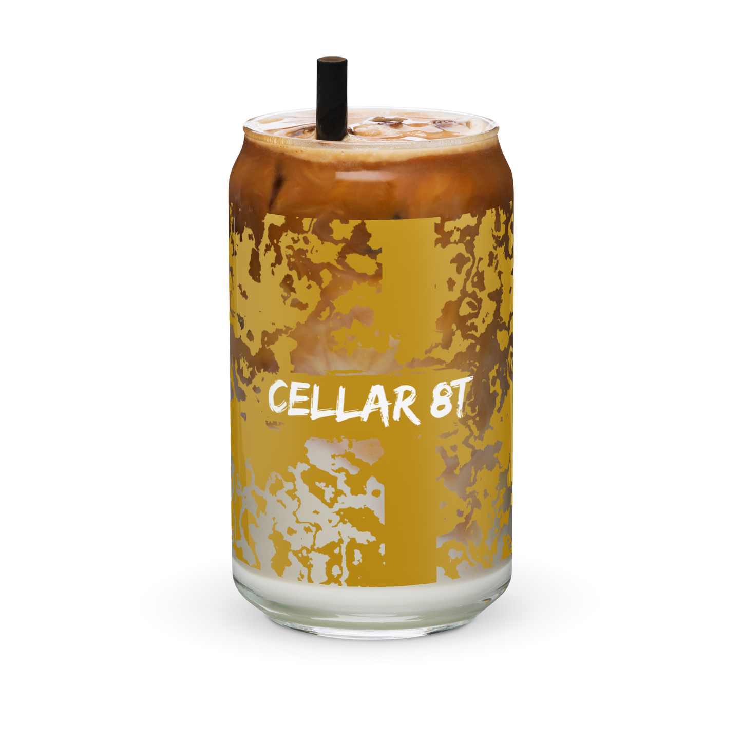 Cellar 8T - Smoked Honey Gold - Tall Cocktail Glass - 16oz