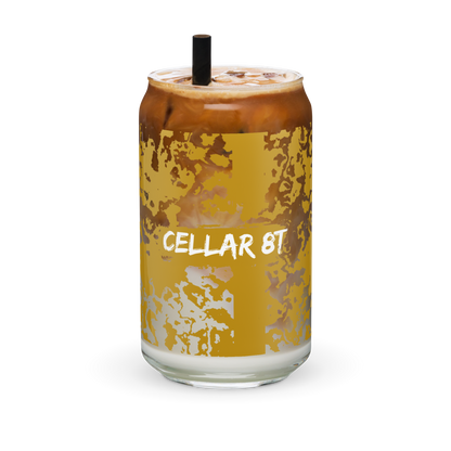 Cellar 8T - Smoked Honey Gold - Tall Cocktail Glass - 16oz