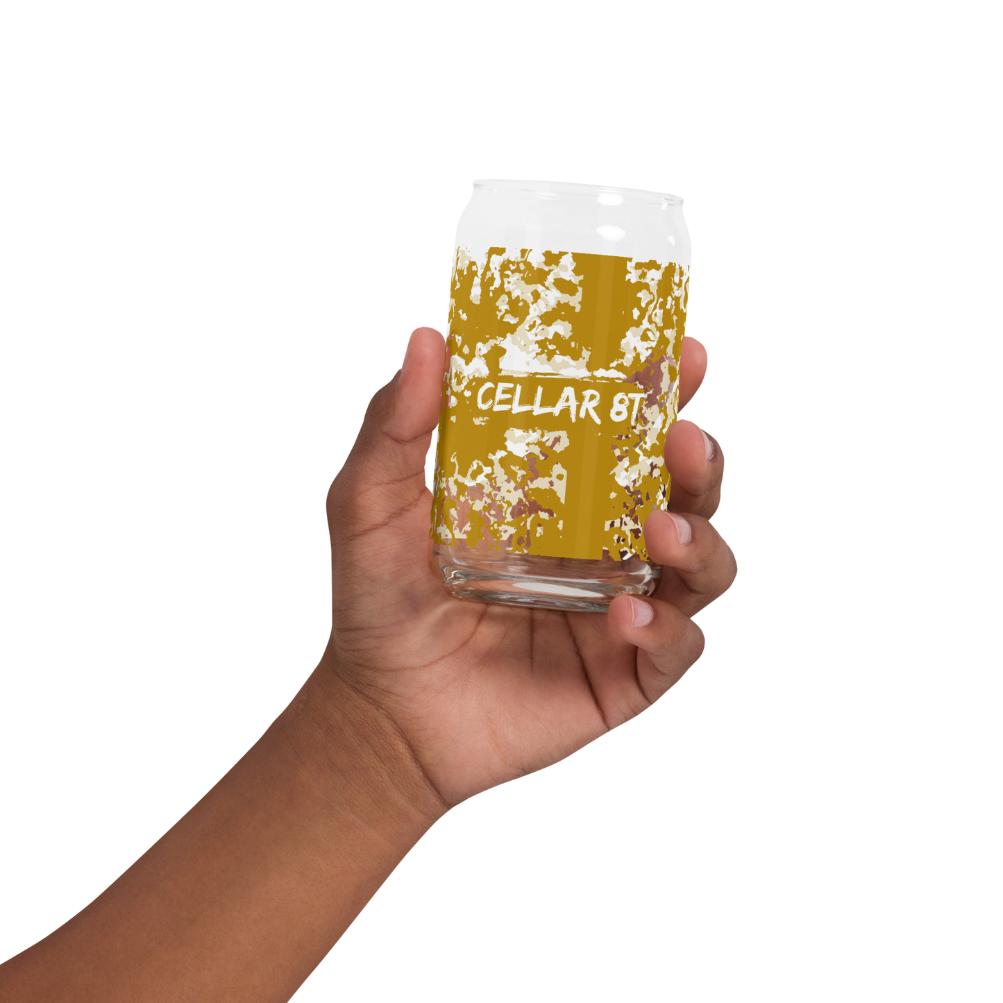 Cellar 8T - Smoked Honey Gold - Tall Cocktail Glass - 16oz