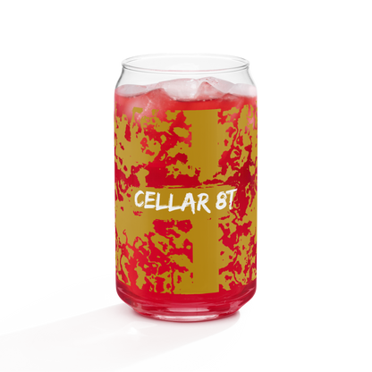 Cellar 8T - Smoked Honey Gold - Tall Cocktail Glass - 16oz