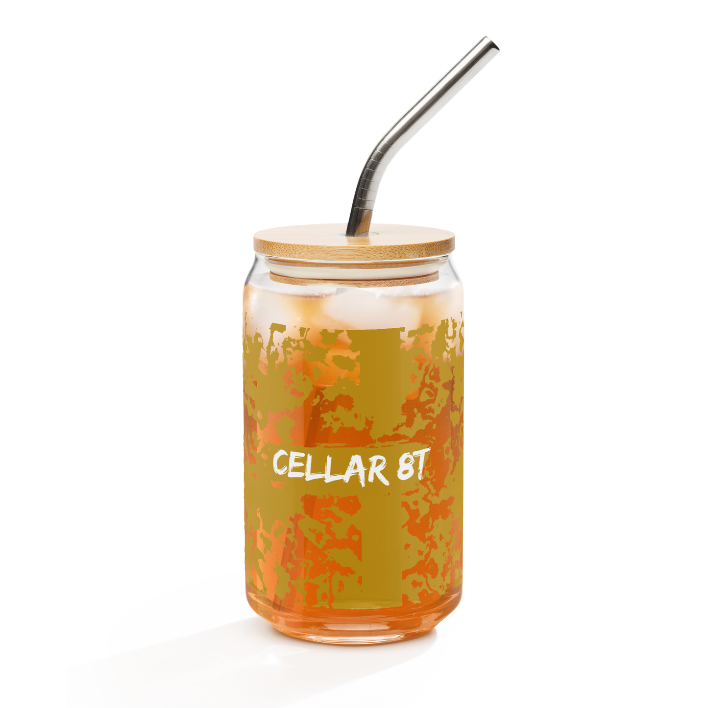 Cellar 8T - Smoked Honey Gold - Tall Cocktail Glass - 16oz