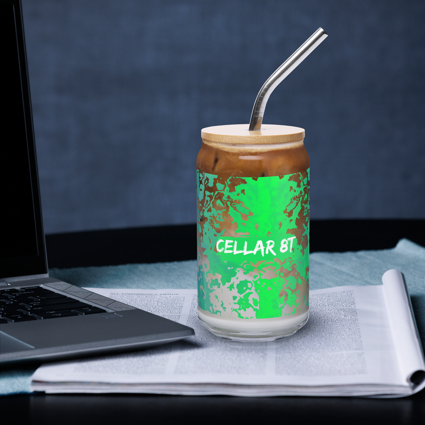 Cellar 8T - Coastal Caramel - Tall Cocktail Glass – 16oz