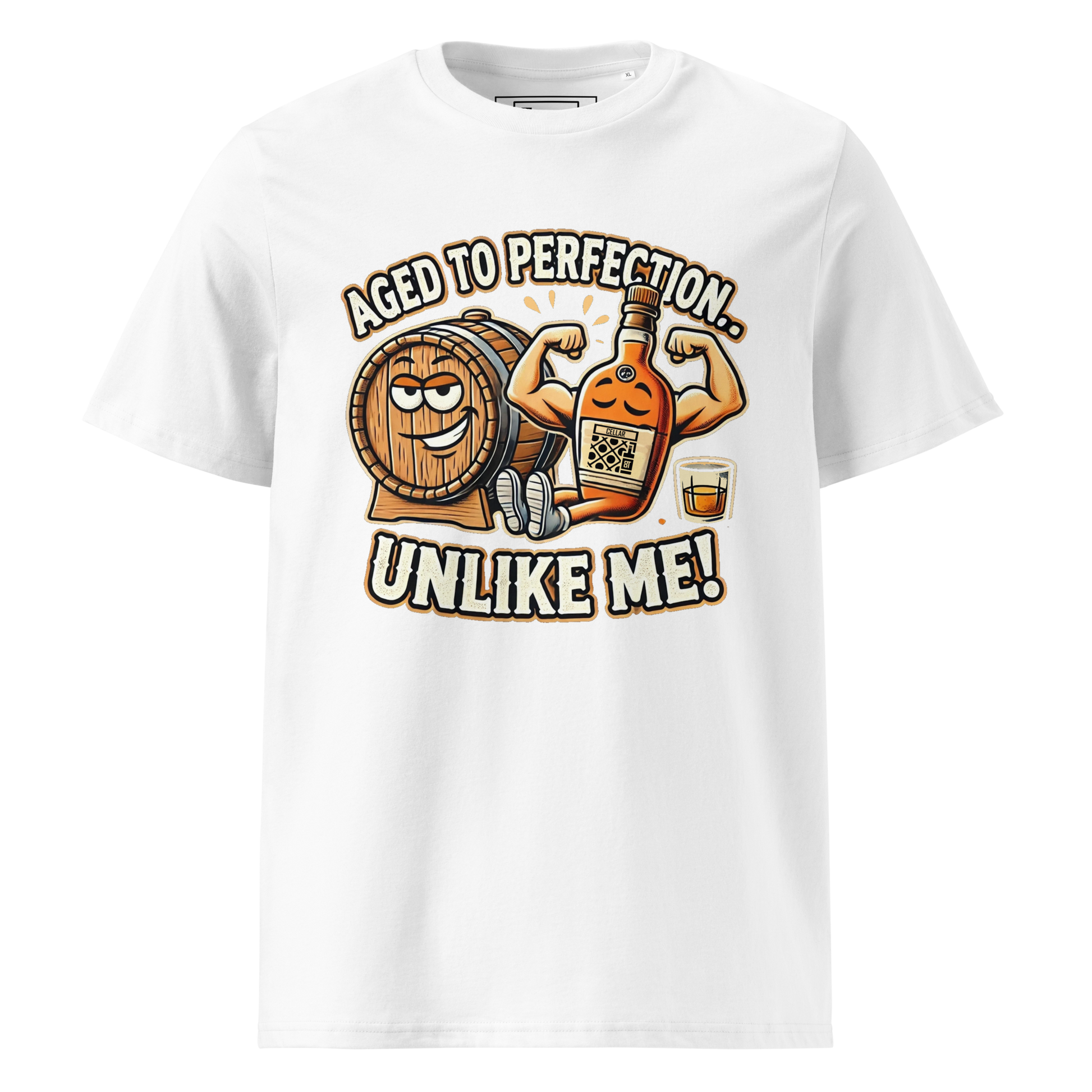 Cellar 8T Whisky - Aged - Unisex Organic Cotton T-Shirt image 15