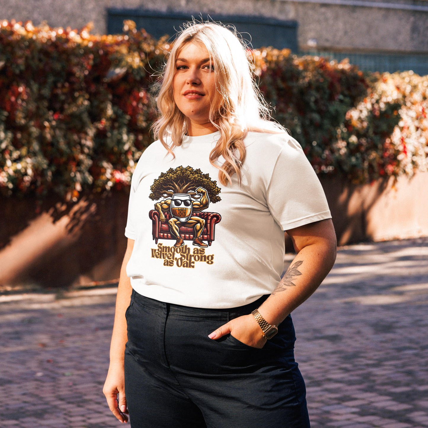 Cellar 8T Whisky - Smooth - Unisex Organic Cotton T-Shirt image 14