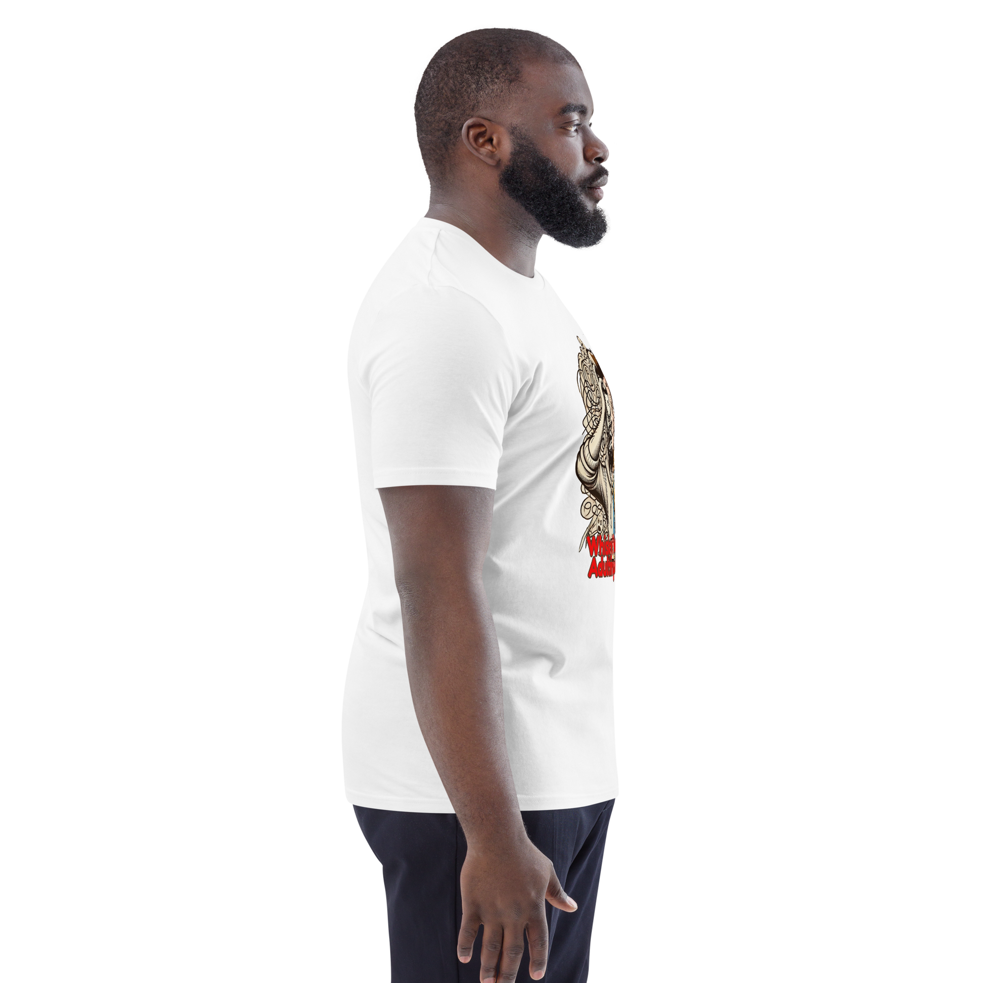 Cellar 8T Whisky - Adulting - Unisex Organic Cotton T-Shirt image 19