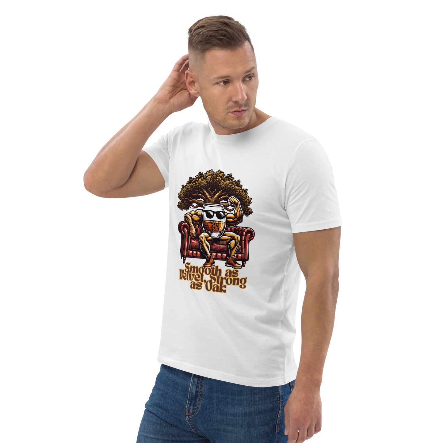 Cellar 8T Whisky - Smooth - Unisex Organic Cotton T-Shirt image 23