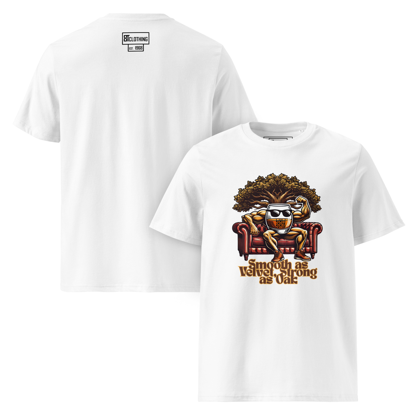 Cellar 8T Whisky - Smooth - Unisex Organic Cotton T-Shirt image 29