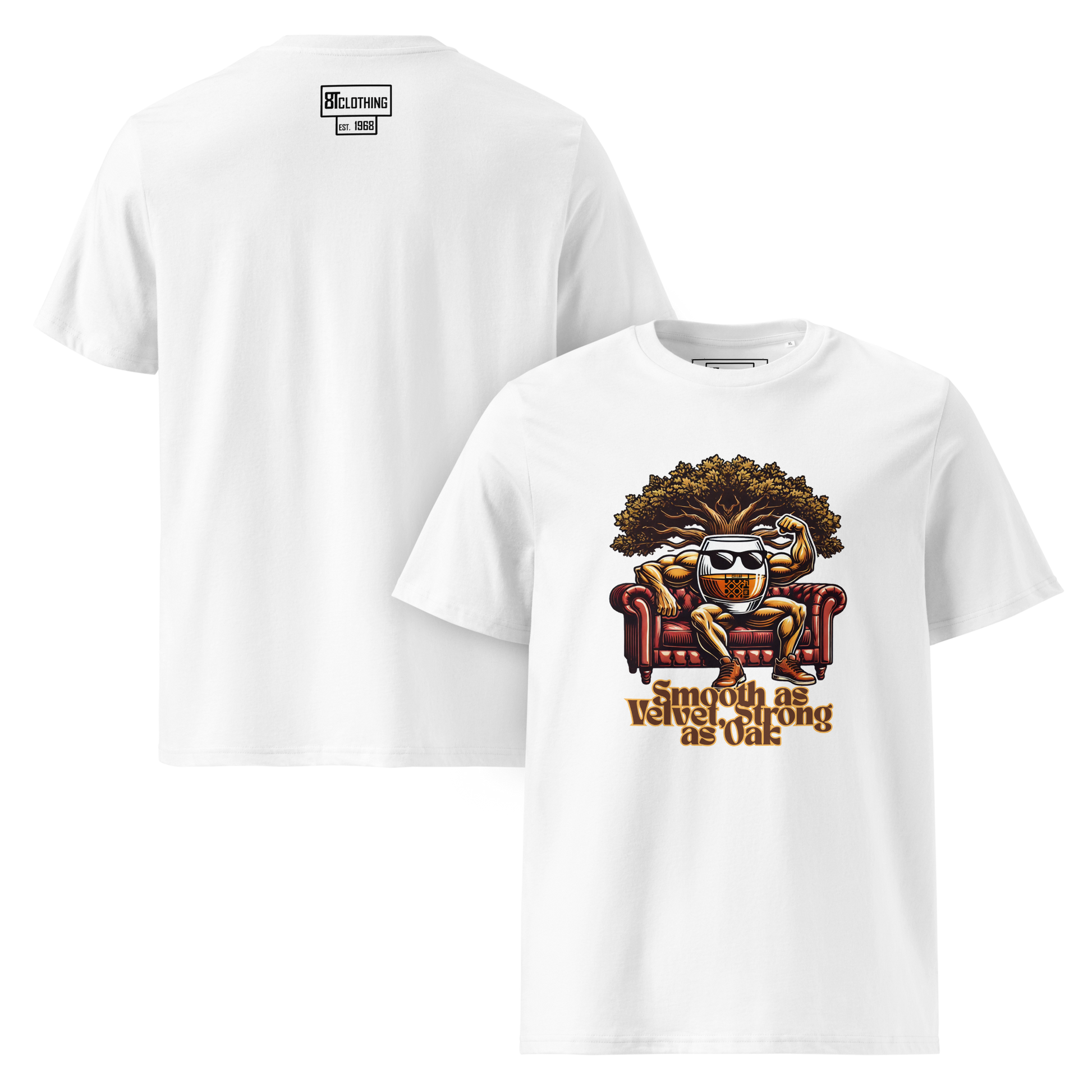 Cellar 8T Whisky - Smooth - Unisex Organic Cotton T-Shirt image 29