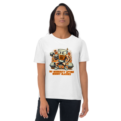 Cellar 8T Whisky - Workout - Unisex Organic Cotton T-Shirt image 0